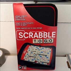 New Scrabble To Go Game Set